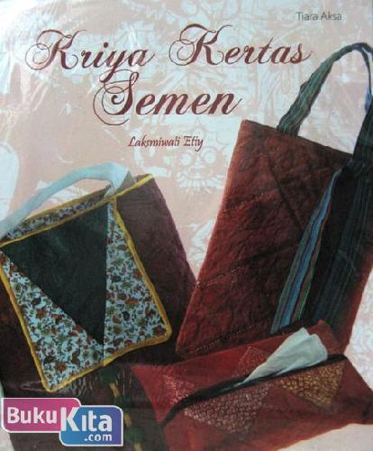 Cover Buku Kriya Kertas Semen