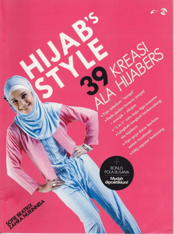 Cover Buku Hijab Style : 39 Kreasi Ala Hijabers