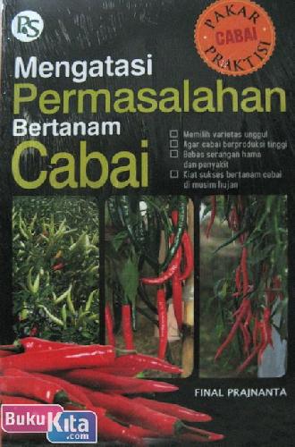 Cover Buku Mengatasi Permasalahan Bertanam Cabai