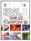 Cover Buku PRESENTASI PROFESIONAL DENGAN TEMPLATE POWERPOINT