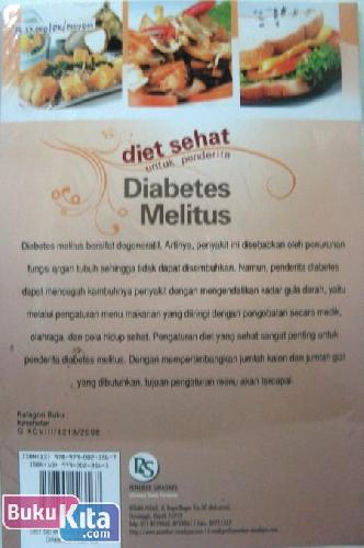 Cover Belakang Buku Diet Sehat Untuk Penderita Diabetes Melitus