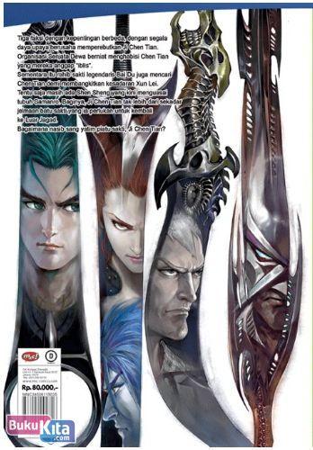 Cover Belakang Buku Amazing Weapons - The Lost Blade 4