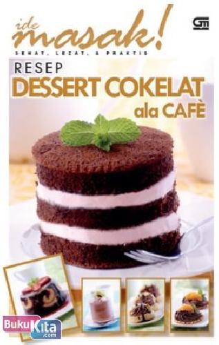 Cover Buku Dessert Cokelat ala Cafe