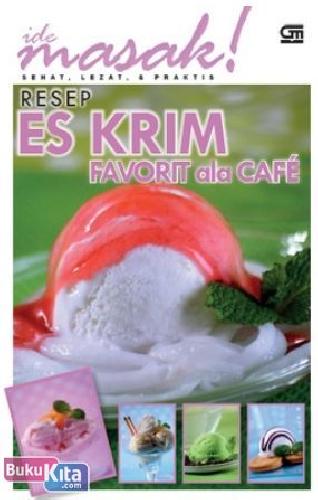 Cover Buku Es Krim Favorit ala Cafe