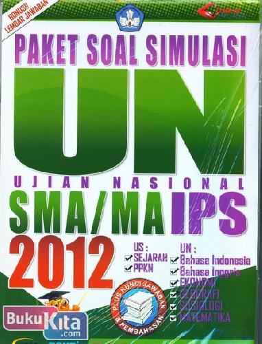 Cover Buku Paket Soal Simulasi UN SMA/MA IPS 2012