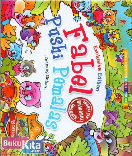 Cover Buku Fabel Pushi Pemalas - Pushi The Idler