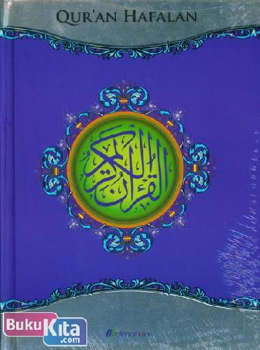 Cover Buku Quran Hafalan Besar biru