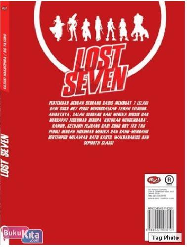 Cover Belakang Buku Lost Seven 1