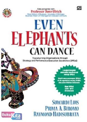 Cover Buku Even Elephants Can Dance
