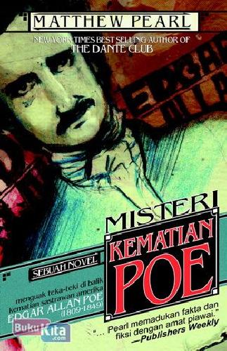 Cover Buku Misteri Kematian Poe - Sastrawan Besar Amerika