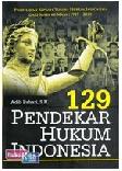 Cover Buku 129 Pendekar Hukum Indonesia