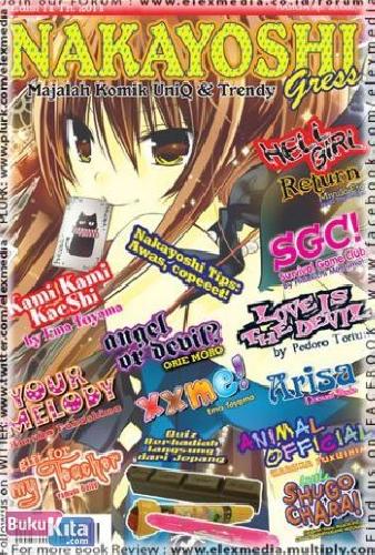 Cover Buku Nakayoshi 11/2011