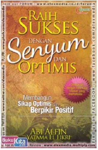 Cover Buku Raih Sukses dengan Senyum dan Optimis