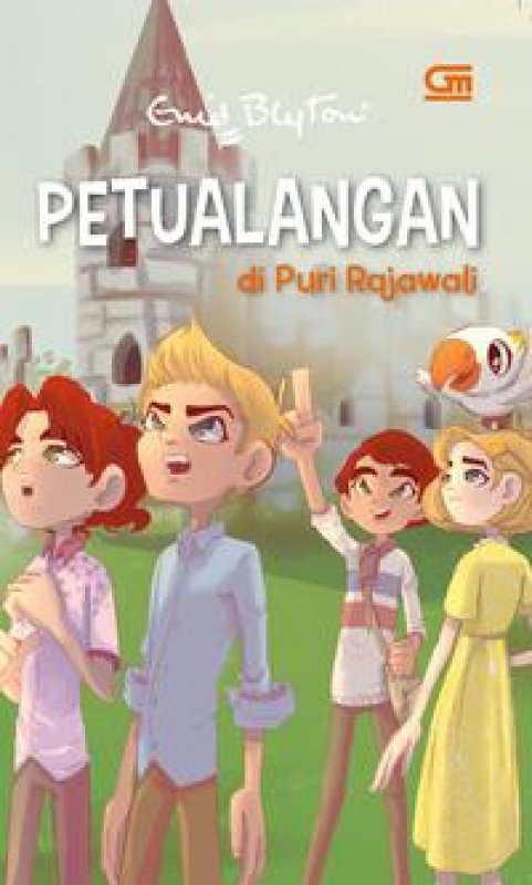 Cover Buku Petualangan di Puri Rajawali (seri petualangan)
