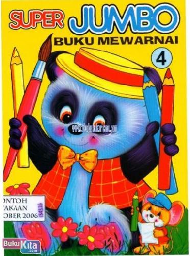 Cover Buku BUKU MEWARNAI SUPER JUMBO, JILID 4