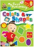 CD My First Dictionary : Colors & Shapes - Native Speaker