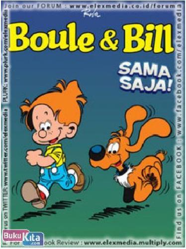 Cover Buku Boule&bill Sama Saja Lc