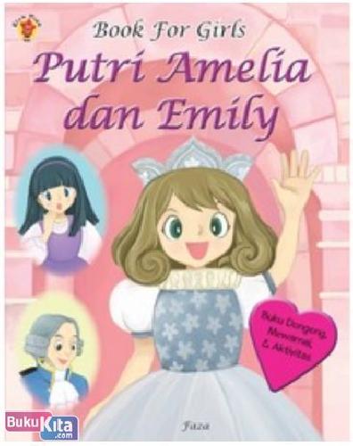 Cover Buku Book For Girls : Putri Amelia & Emily