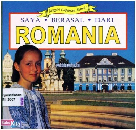 Cover Buku JLK : SAYA BERASAL DARI ROMANIA