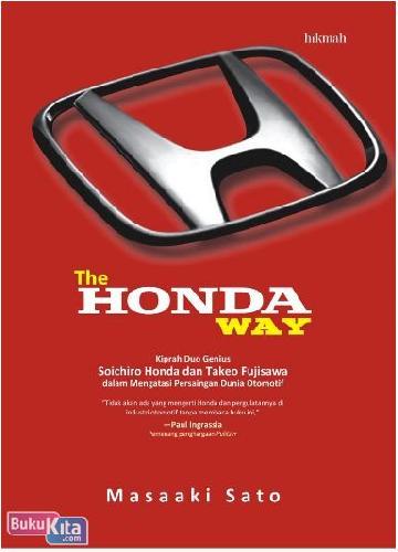 Cover Buku The Honda Way