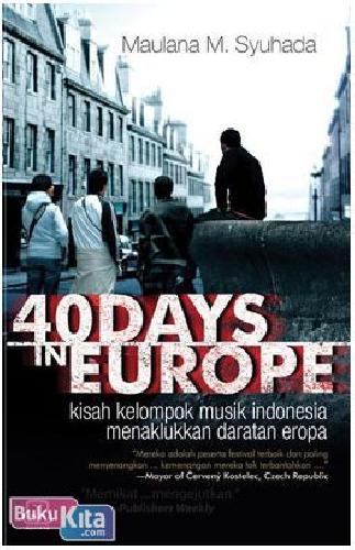 Cover Buku 40 Days In Europe