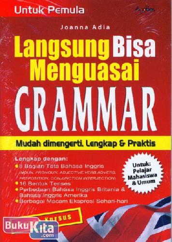 Cover Buku Langsung Bisa Menguasai Grammar Untuk Pemula