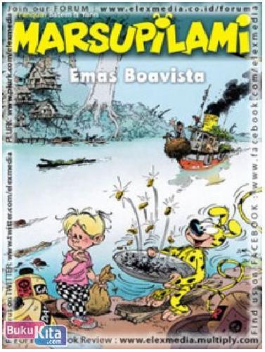 Cover Buku LC : Marsupilami - Emas Boavista
