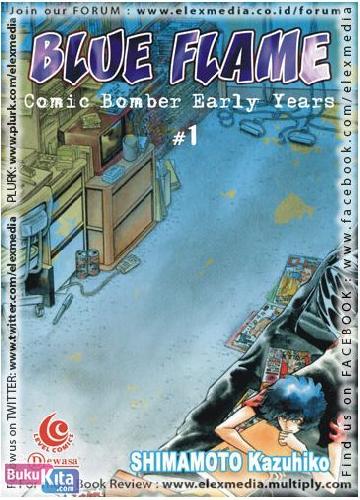 Cover Buku LC : BLUE FLAME - Comic Bomber The Early Years 01