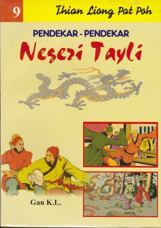 Cover Buku Pendekar-Pendekar Negeri Tayli #9