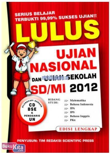 Cover Buku  	 LULUS UNAS DAN UJIAN SEKOLAH SD/MI 2012 -TL