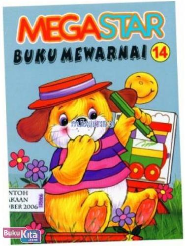 Cover Buku MEGA STAR BUKU MEWARNAI 14