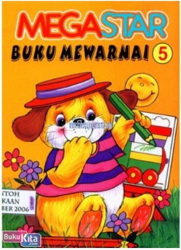 Cover Buku Mega Star Buku Mewarnai 05