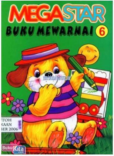 Cover Buku Mega Star Buku Mewarnai 06
