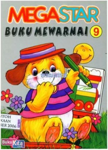 Cover Buku Mega Star Buku Mewarnai 09