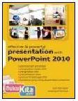 Cover Buku EFFECTIVE & POWERFUL PRESENTATION WITH POWERPOINT 2010
