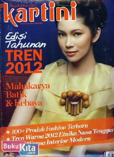 Cover Belakang Buku Majalah Kartini Edisi Tahunan Tren 2012