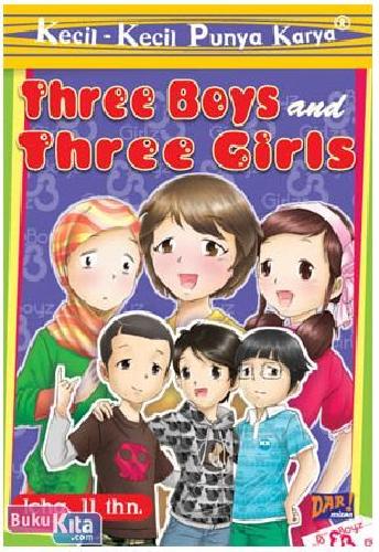Cover Buku Kkpk : Three Boys And Three Girls