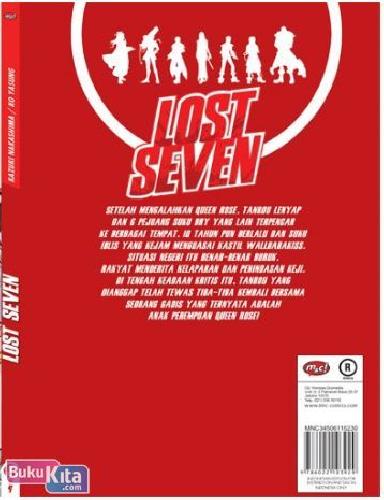 Cover Belakang Buku Lost Seven 2