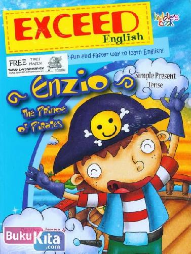 Cover Buku Exceed English : Enzio The Prince of Prates (Simple Present Tense)