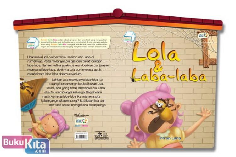 Cover Buku Lola & Laba-Laba : Seri Rumah Cerita Kita