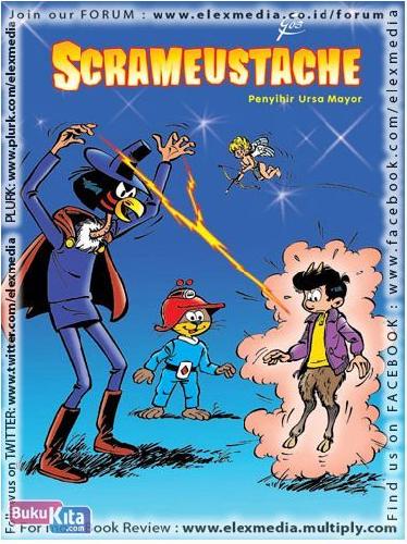 Cover Buku LC : Le Scrameustache - Penyihir Ursa Mayor