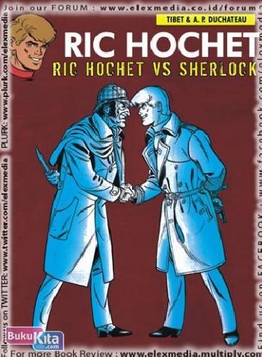 Cover Buku LC : Ric Hochet - Ric Hochet vs Sherlock