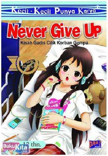Cover Buku Kkpk.Never Give Up-New