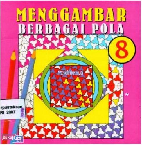 Cover Buku MENGGAMBAR BERBAGAI POLA 08