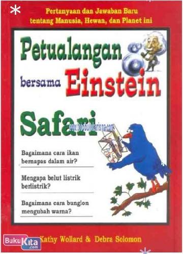 Cover Buku Petualangan bersama Einstein Safari