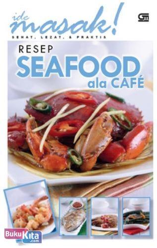 Cover Buku Resep Seafood ala Cafe