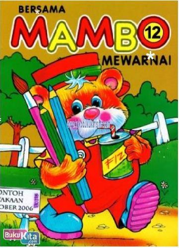 Cover Buku SERI MAMBO MEWARNAI JILID 12
