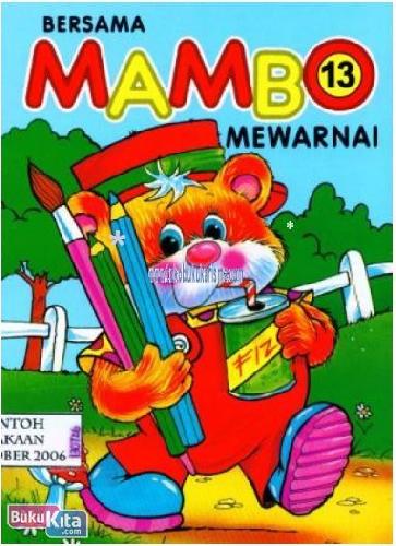 Cover Buku SERI MAMBO MEWARNAI JILID 13