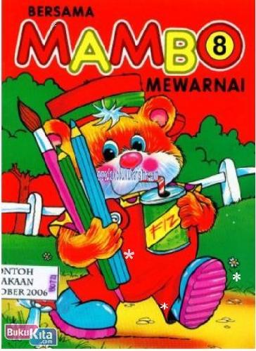 Cover Buku SERI MAMBO MEWARNAI JILID 8