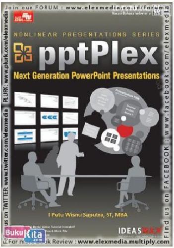 Cover Buku CBT pptPlex : Next Generation PowerPoint Presentations